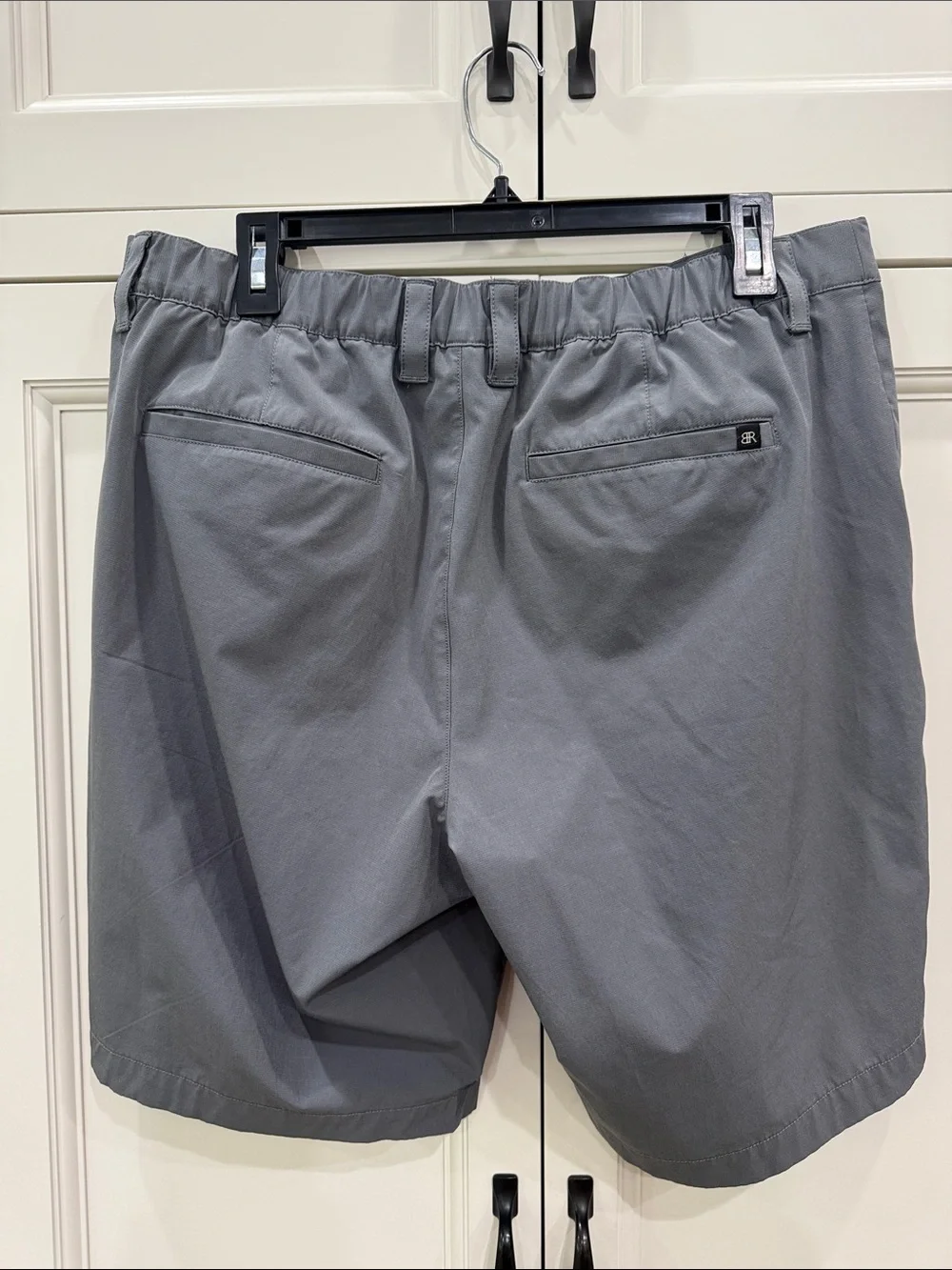 Banana Republic Flat Front Shorts Mens 34  Gray Golf beach vacation casual
